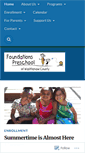 Mobile Screenshot of foundations-preschool.org